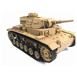 Carro armato 1/16 GERMAN PANZER III-H plastica